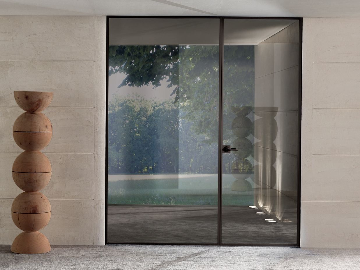 Стеклянная распашная дверь Longhi Aluminiun Chic-Doors ARCH-00070494