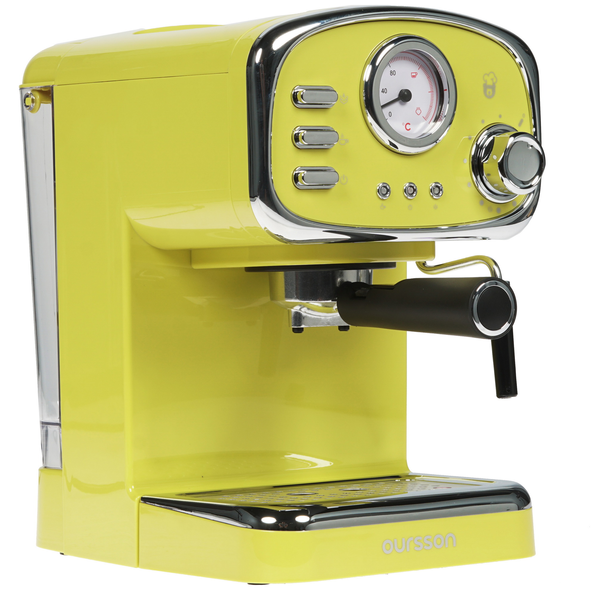 8121355 Кофеварка рожковая Oursson EM1505/GA зеленый STDN-0149639