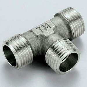 Тройник НР  1/2'' никель TIEMME
