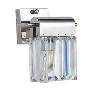 Бра настенное серебристое хром Newport 4201/A Chrome NEWPORT 4200 00-3930239 Хром