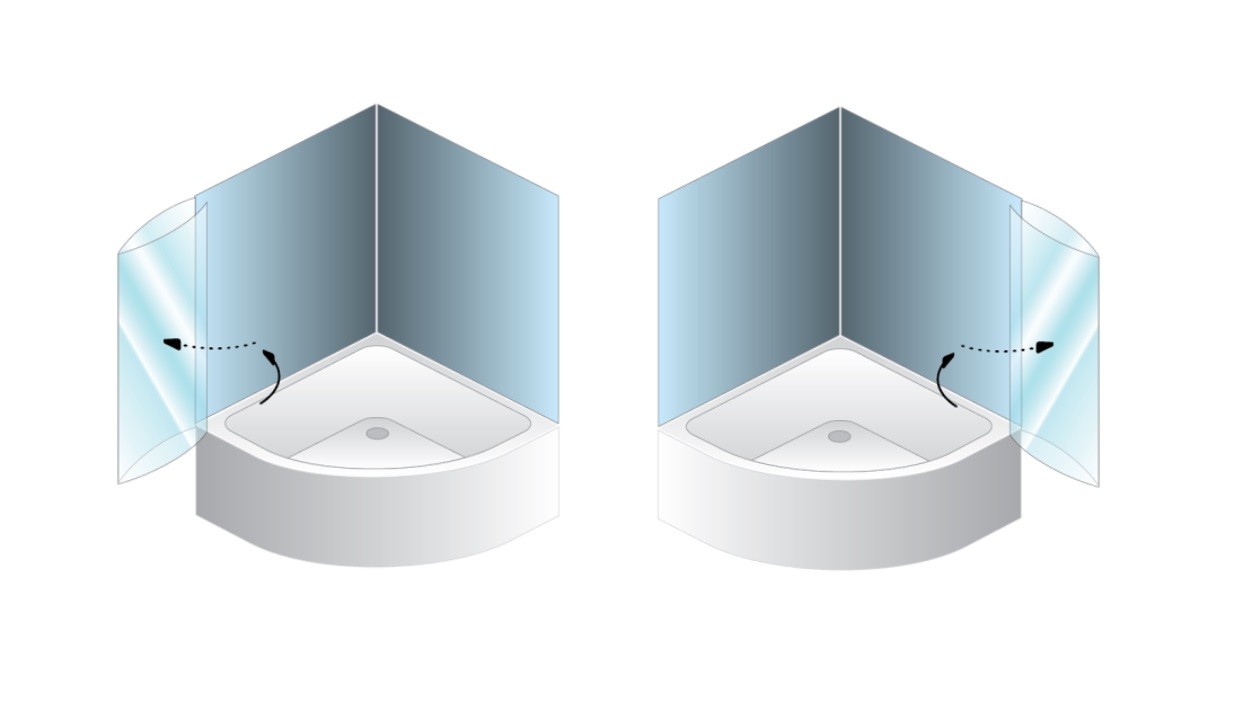 01092 Душевое ограждения на борт вынны Kolpa-San Словения  - Вид №2