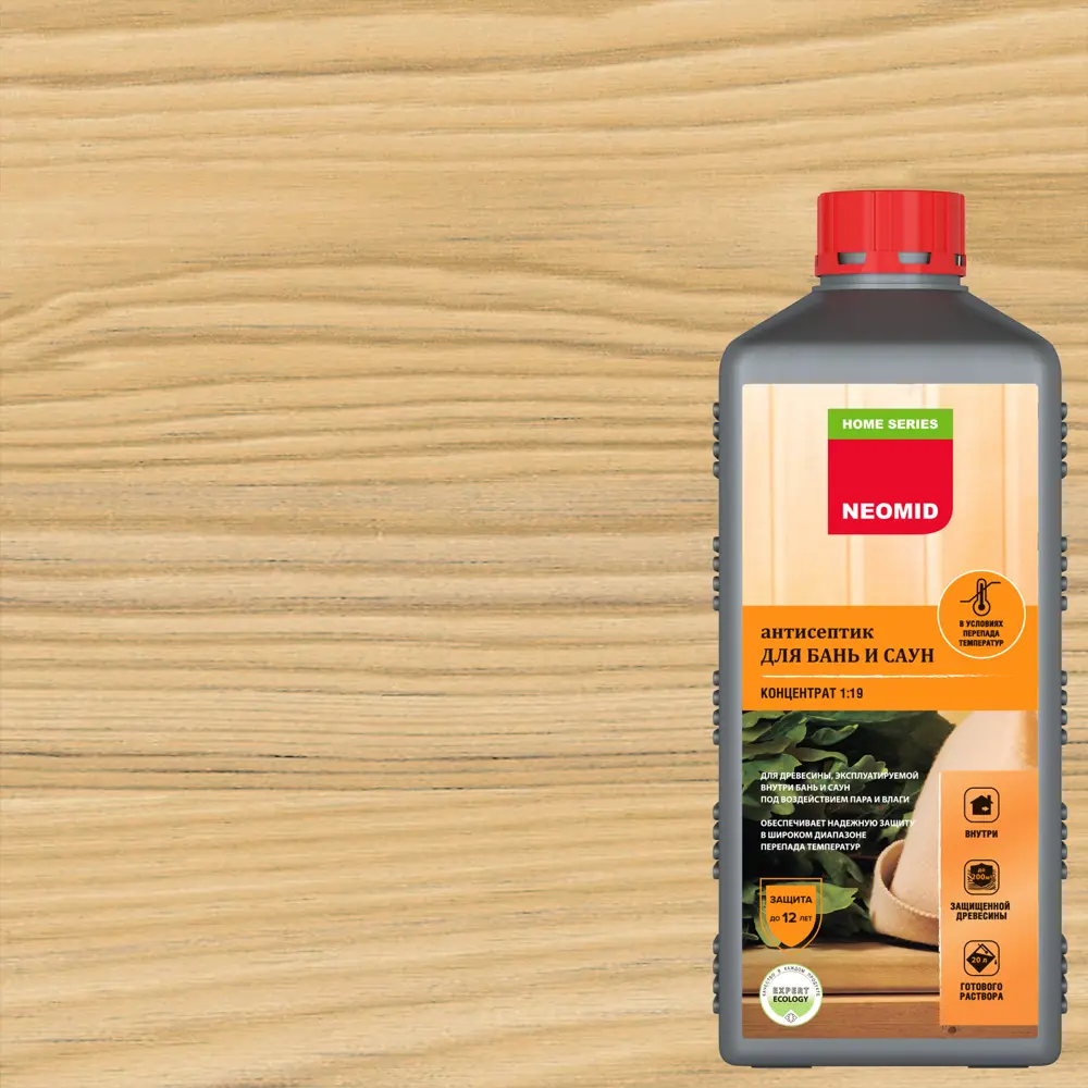 NEOMID Антисептик для бань и саун - защита древесины на 12 лет 12754213 STLM-0857396