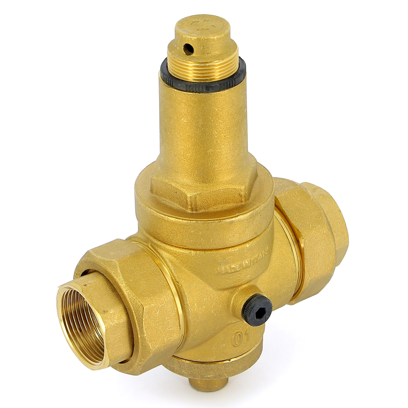 Редуктор давления ВВ с разъемными соединениями и отверстием для манометра EMMETI 1"1/4 01060114 - Вид №1