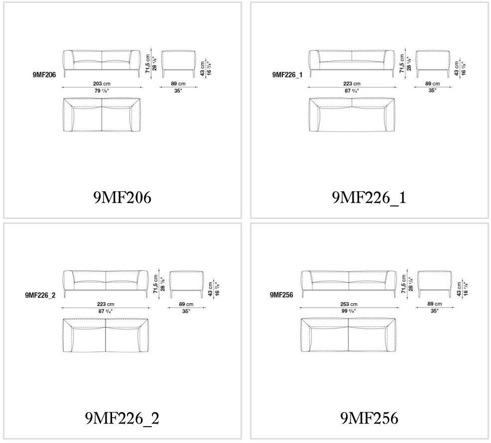 B&B Italia Модульный тканевый диван Michel sun-id-1397437 - Вид №2