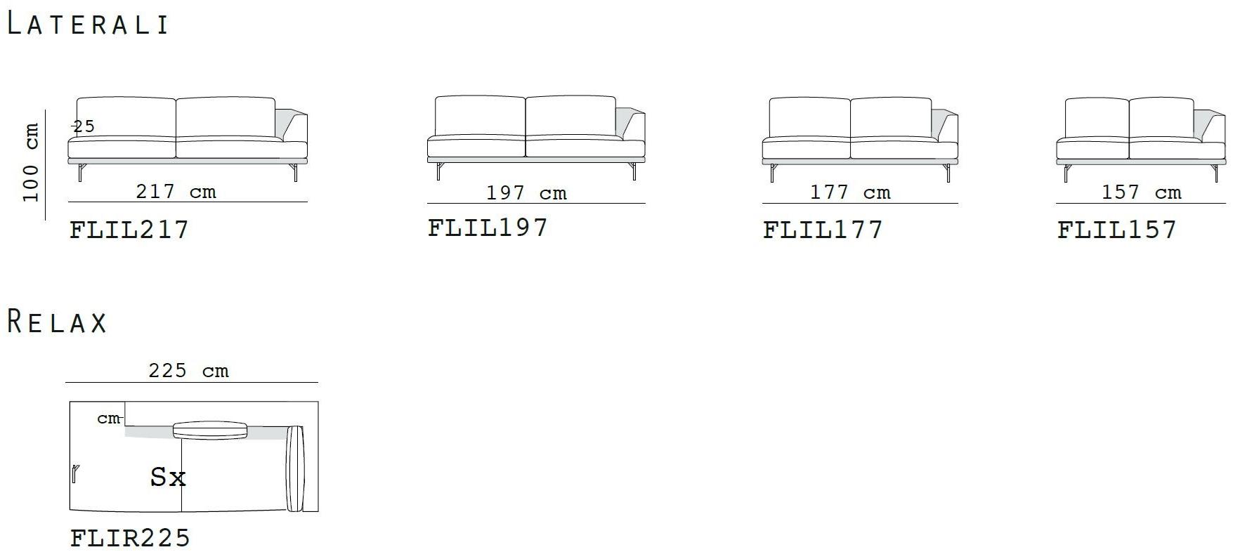 Flexstyle 5-местный модульный угловой диван в ткани sun-id-1493814 - Вид №7
