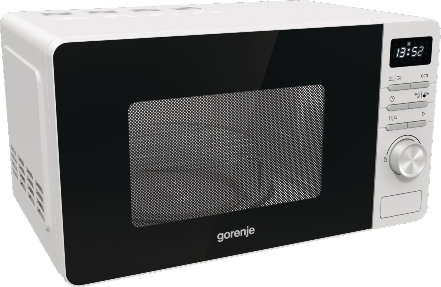 MO20A4W Свч печь / свч печь 20л. 800 вт, электронное управление, гриль (белый) Gorenje Santreyd  - Вид №1