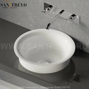 ACER1067SZZZ Накладная раковина под столешницу  круглая Agape