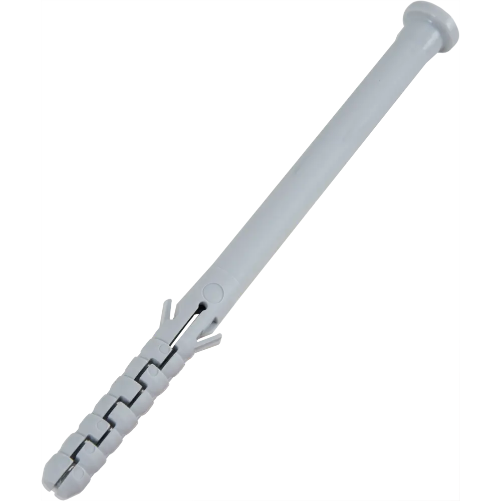 Дюбель для полнотелых материалов Standers 8x120 мм нейлон цвет серый 10 шт STLM-2010927 - Вид №1