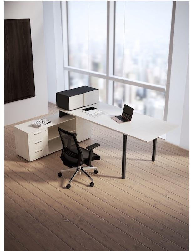 MASCAGNI Модульный прямоугольный рабочий стол Workstation 99qcat - Вид №1