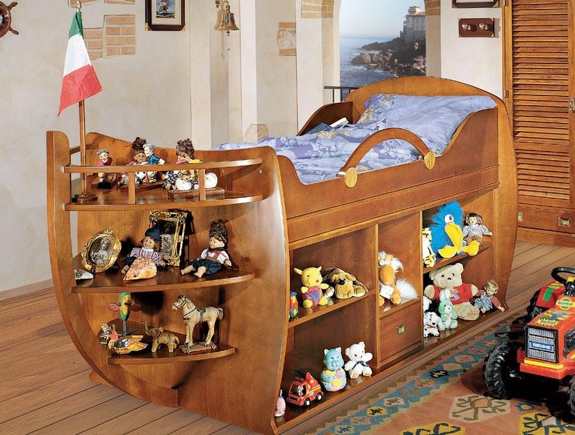 Caroti Односпальная кровать в морском стиле sun-id-1348783 - Вид №2