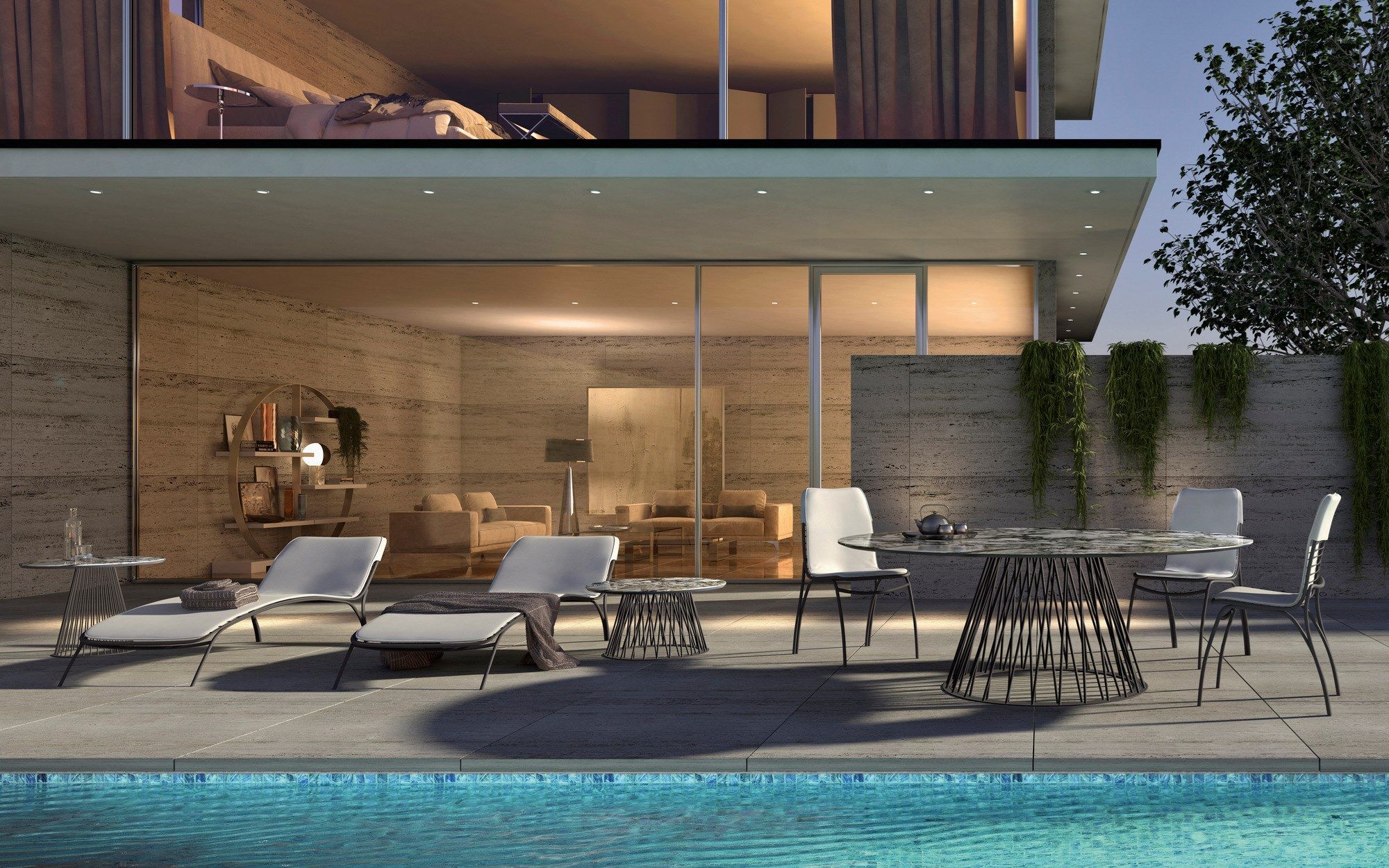 Журнальный столик с металлическим основанием F.lli Orsenigo интрига ARCH-00084844 - Вид №2