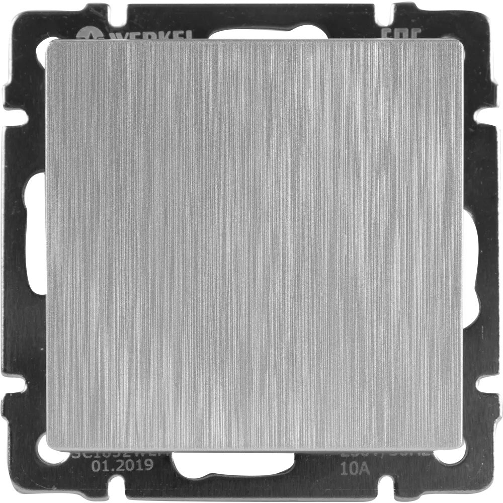 Выключатель Werkel одноклавишный для скрытого монтажа 82125400 Встраиваемые механизмы STLM-0019727