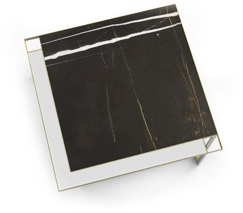 MARIONI Низкий квадратный журнальный столик Gary 02864 - Вид №4