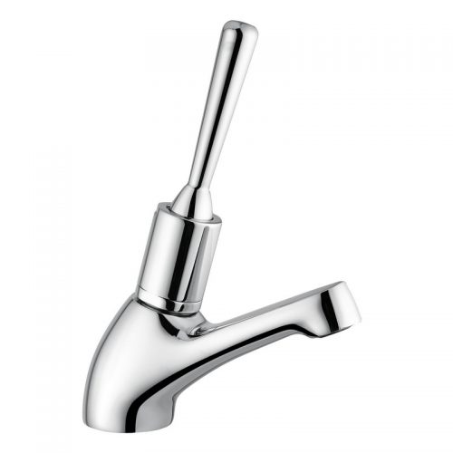 08011A Idral Самозакрывающийся смеситель для раковины серии CLASSIC с рычагом и системой управления отвинчиванием 