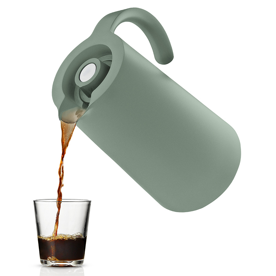 502853 Термокувшин rise 1 л светло-зеленый Eva Solo  - Вид №4