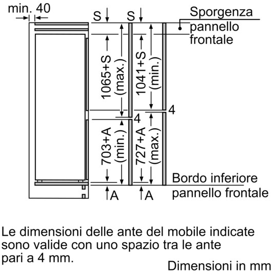 Siemens Комбинированный встроенный холодильник с морозильной камерой Iq500 Ki86nhd30  - Вид №5