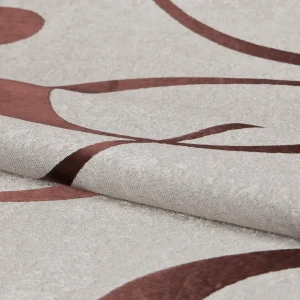 Ткань «Абстракция» 1 п/м 280 см блэкаут цвет бежевый