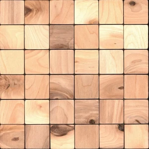 Деревянная мозаика Болтон 50x50 мм 300x300 мм 22 шт. 82625479 STLM-2151361
