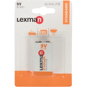 Батарейка алкалиновая Lexman 6LR61