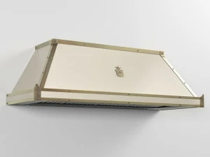 Officine Gullo Профессиональная вытяжка из окрашенного металла со встроенной подсветкой