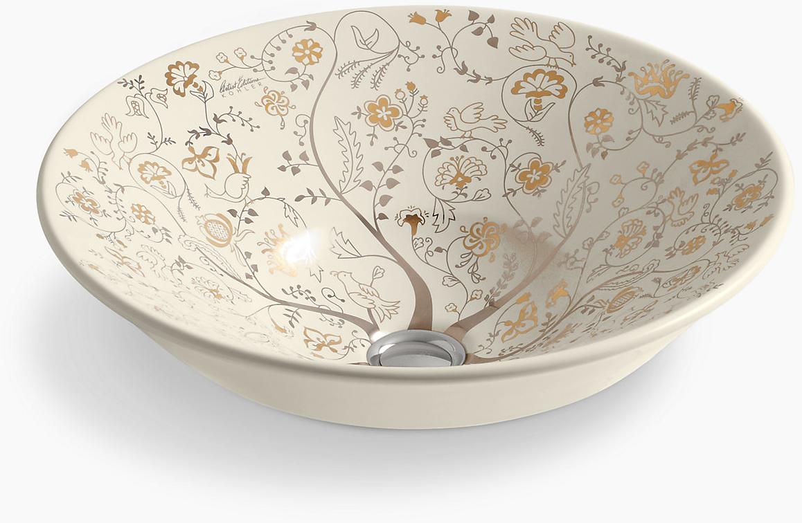 K-14223-T9-47 Накладная раковина на столешницу  прямоугольная Kohler 