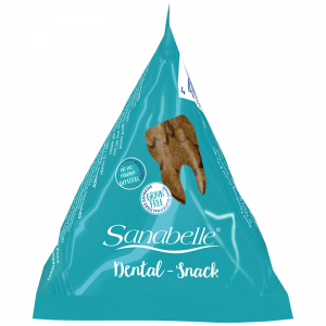 Т0042606 Лакомство для кошек Dental Snack для профилактики образования зубного камня 20г SANABELLE