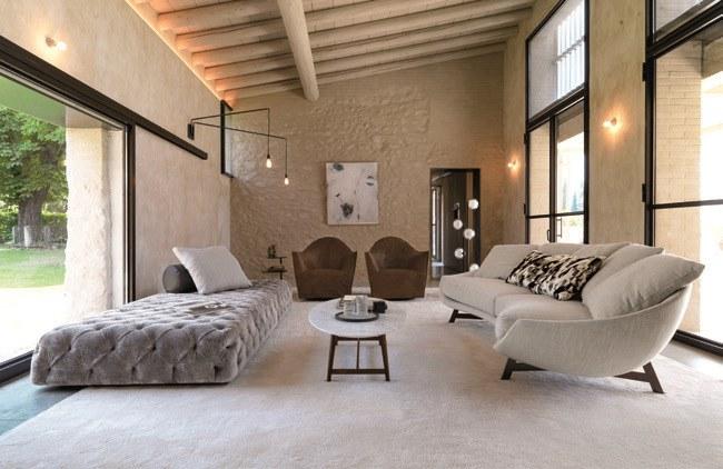 Désirée divani Квадратный кожаный пуф sun-id-1435374 - Вид №3