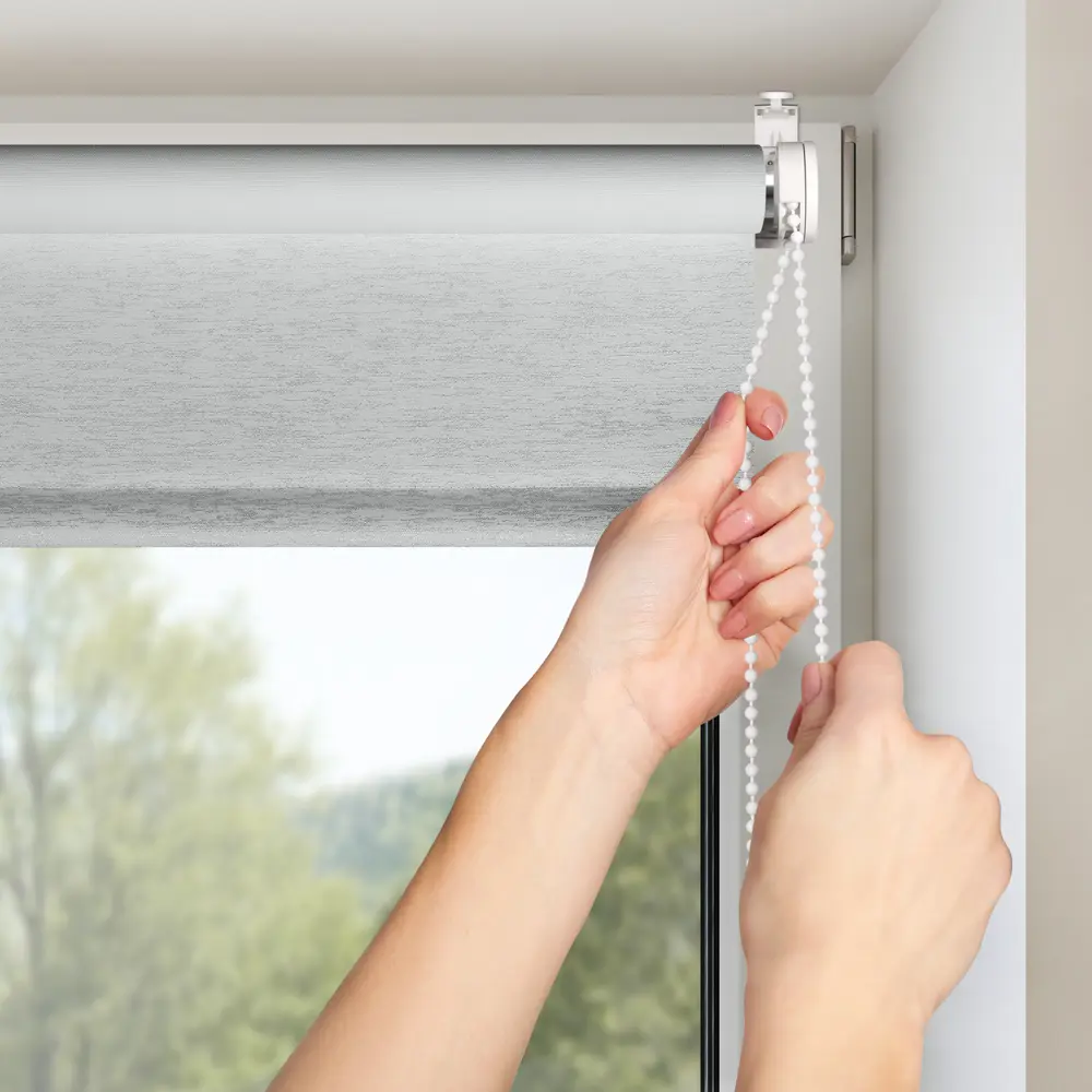 Штора рулонная Shine 50x160 см серая 83289903 STLM-2109817 PRAKTO  - Вид №5
