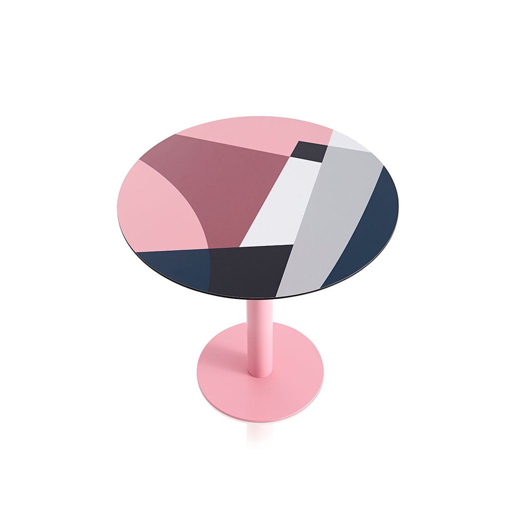 Круглый ламинированный стол Diabla Abstrakt Mona ARCH-00087852 - Вид №21