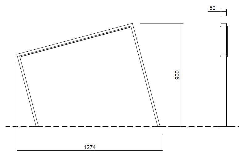 Стальная стойка для велосипедов Studio Città ASTRA ARCH-00151517 - Вид №1