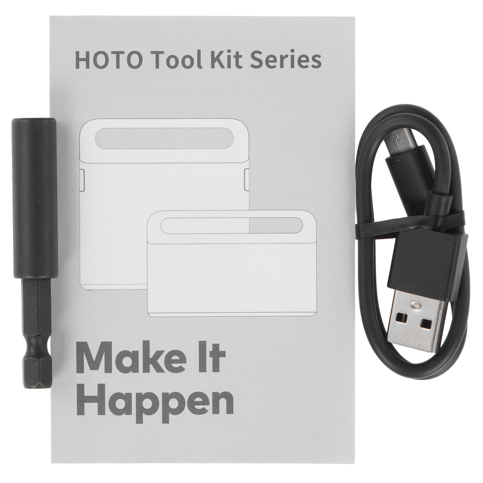 Аккумуляторная отвертка HOTO 3.6V Screwdriver Tool Set 5495561 STDN-0113613 - Вид №7