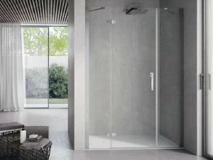 DISENIA Душевая кабина с распашной дверцей и фиксированная в линию Flipper Flfpf