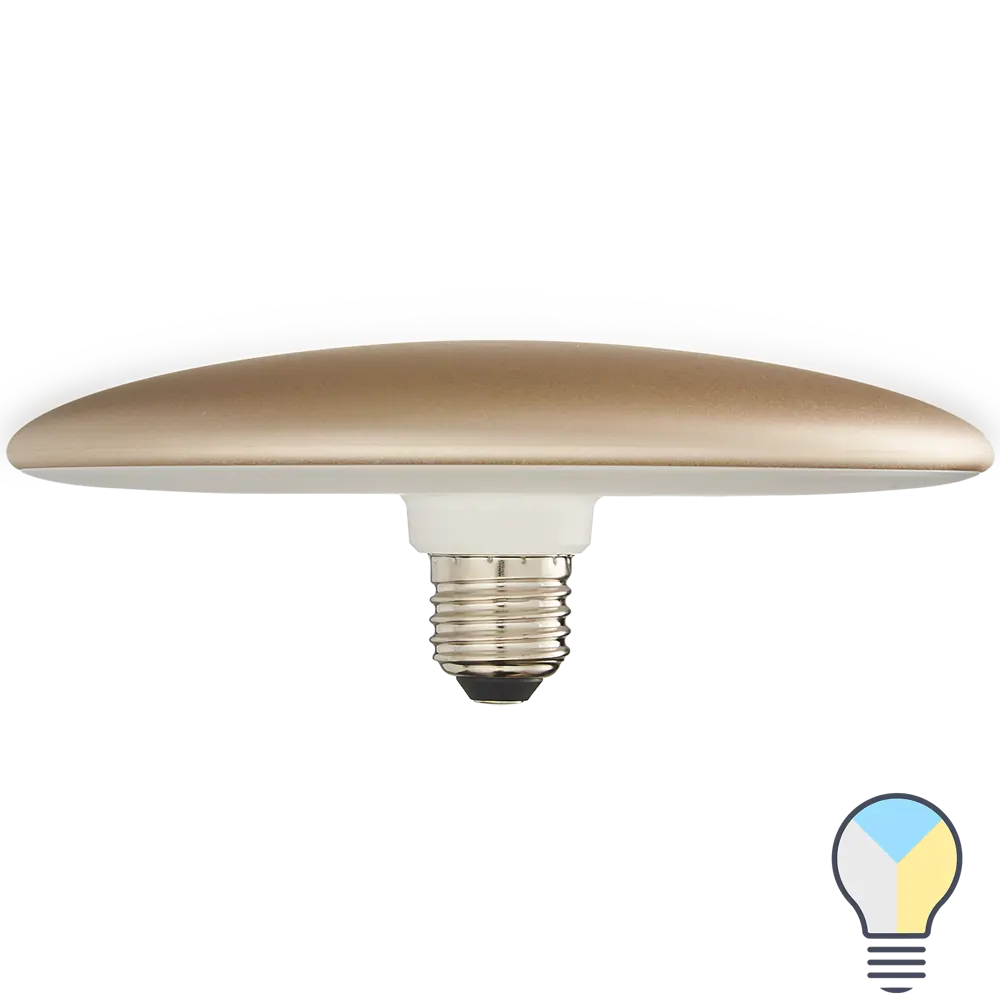 Лампа умная светодиодная Ledvance Smart Plus E27 220-240 В 22 Вт диск матовая 2000 лм, изменение оттенков белого, для диммера 82483744 STLM-2100360 