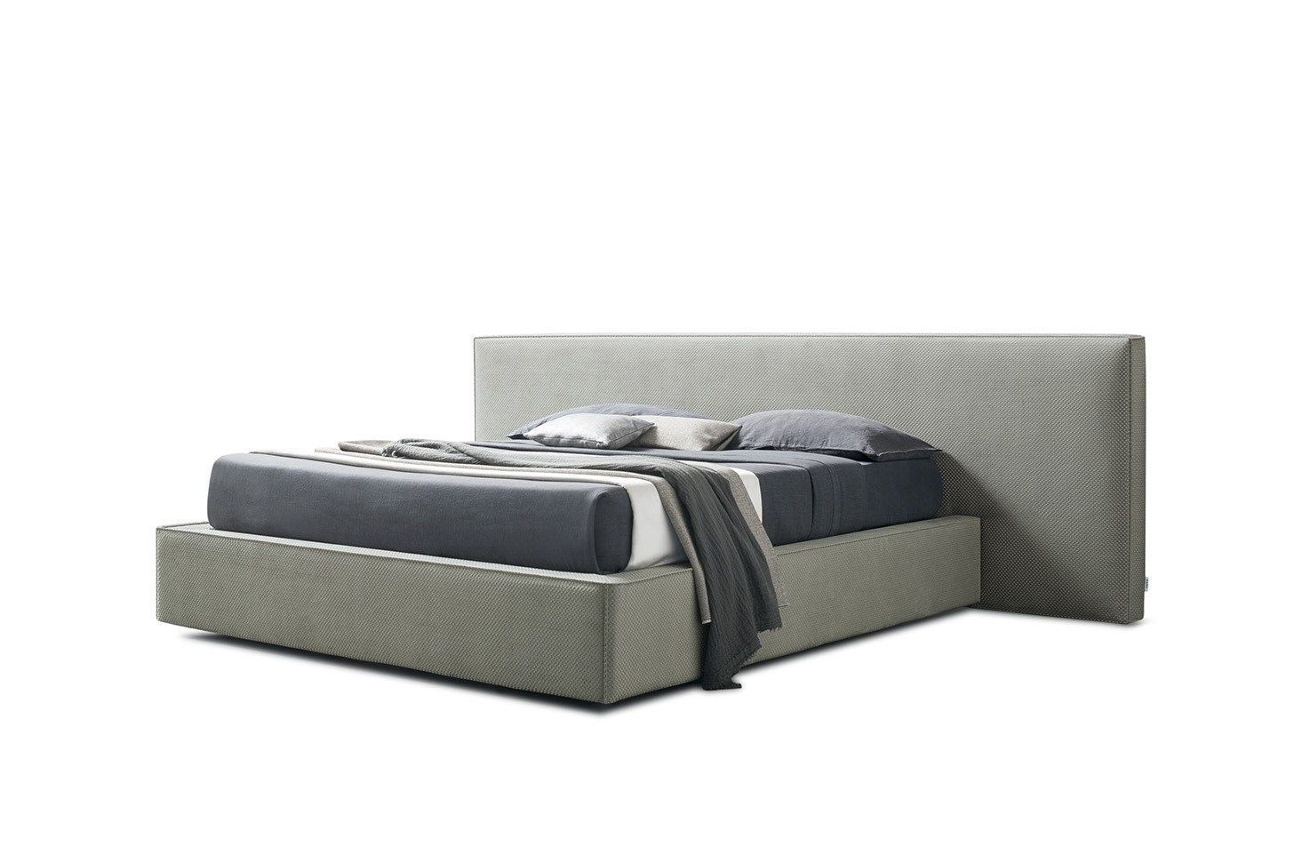 Двуспальная кровать для хранения ткани с мягким изголовьем Felis Bedstories ARCH-00081168 - Вид №15