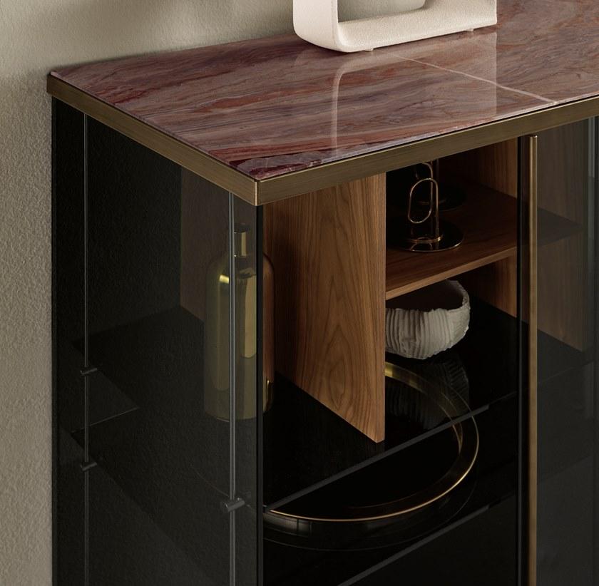 Tonelli Design Стеклянная витрина со встроенной подсветкой East side sun-id-1475272 - Вид №2