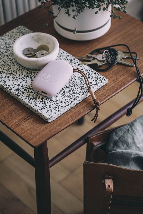 Аккумулятор внешний toCHARGE, светло-розовый KREAFUNK KFSK62 - Вид №3