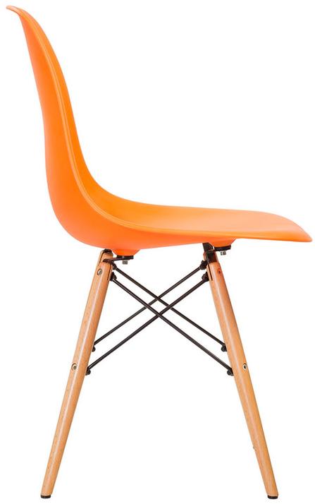 44659 Стул Eames Оранжевый R-HOME 860116HW - Вид №2