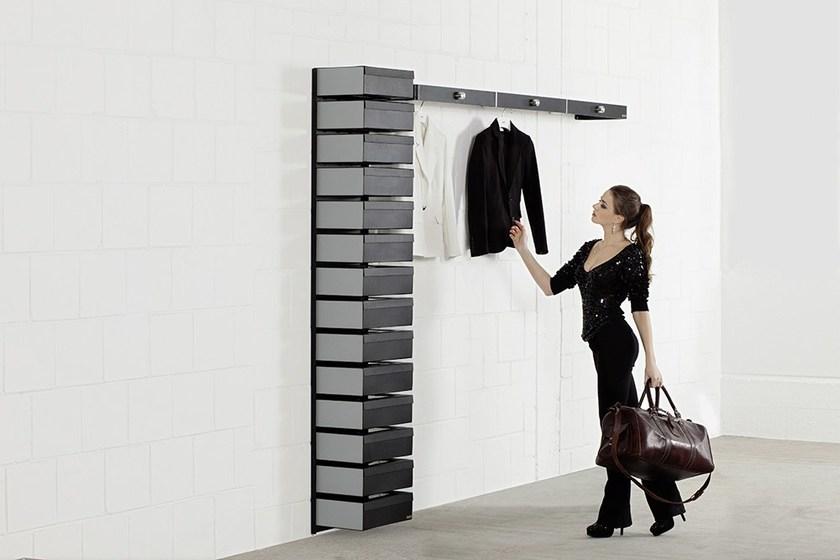 Wissmann raumobjekte Подвесной шкаф для обуви из лакированной стали  595  - Вид №4