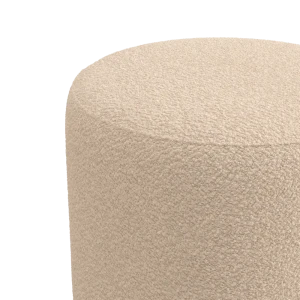 Пуф на ножках полиэстер Salotti Нико Bravo Natural бежевый 36.5x40 см