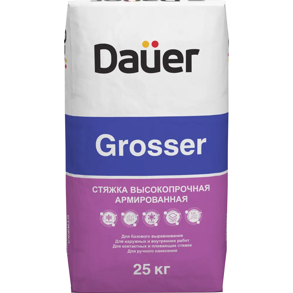 Стяжка пола Dauer Grosser 25 кг STLM-2031791