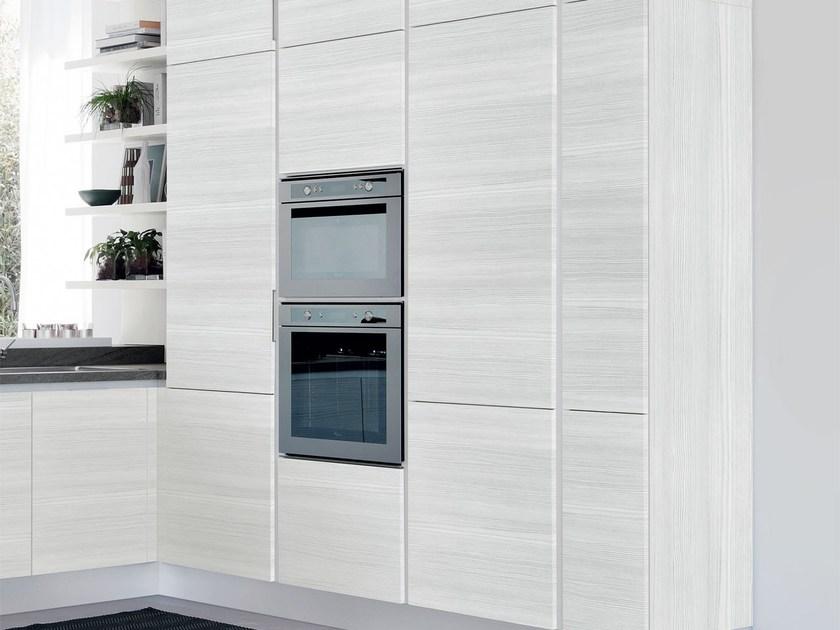 Cucine Lube Модульная деревянная кухня без ручек Essenza sun-id-1388370 - Вид №2
