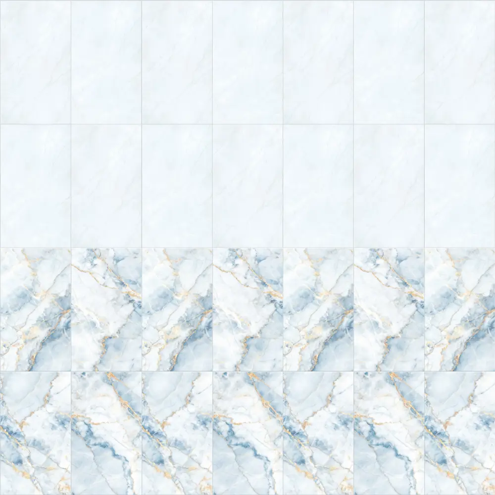 Панель ПВХ Каскад голубой 2700x375x8 мм 2.025 м² 2 шт VENTA STLM-2149851 - Вид №2