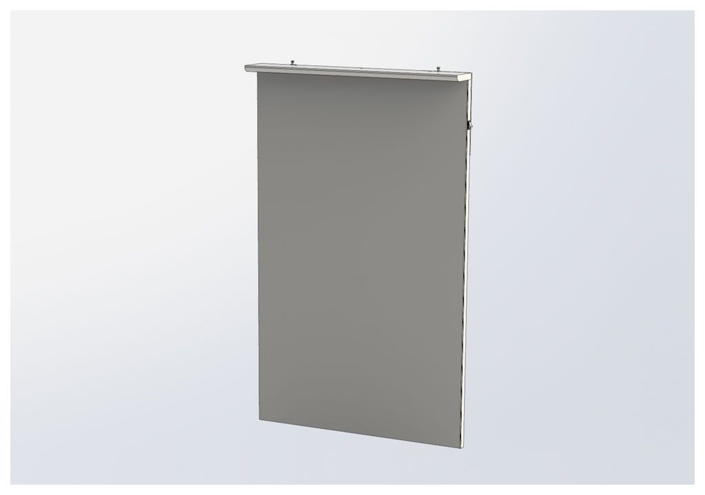 Зеркало Aquanet Ирис 60 белый 00198368 - Вид №5