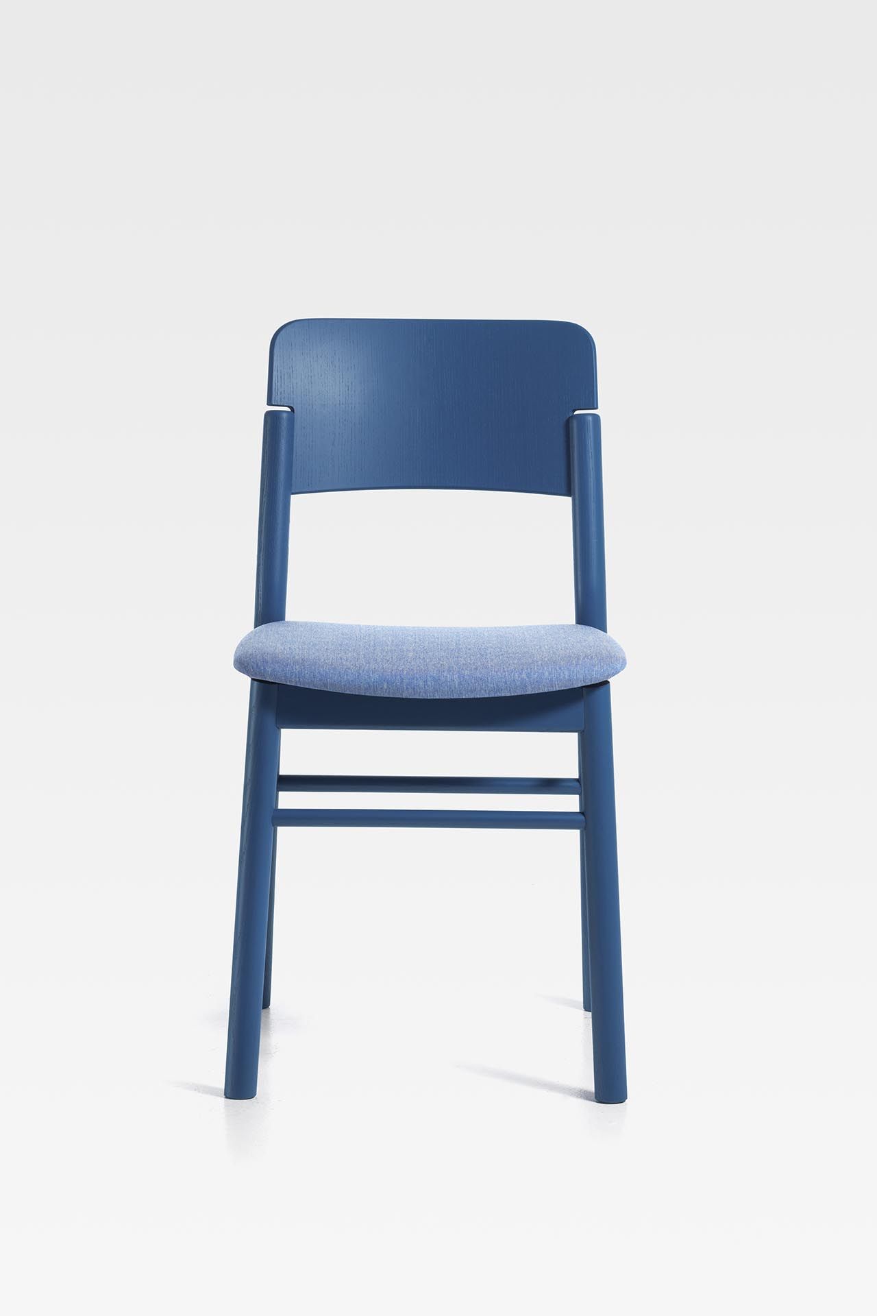 Деревянный стул с мягким сиденьем SIPA ARCH-00082050 - Вид №9