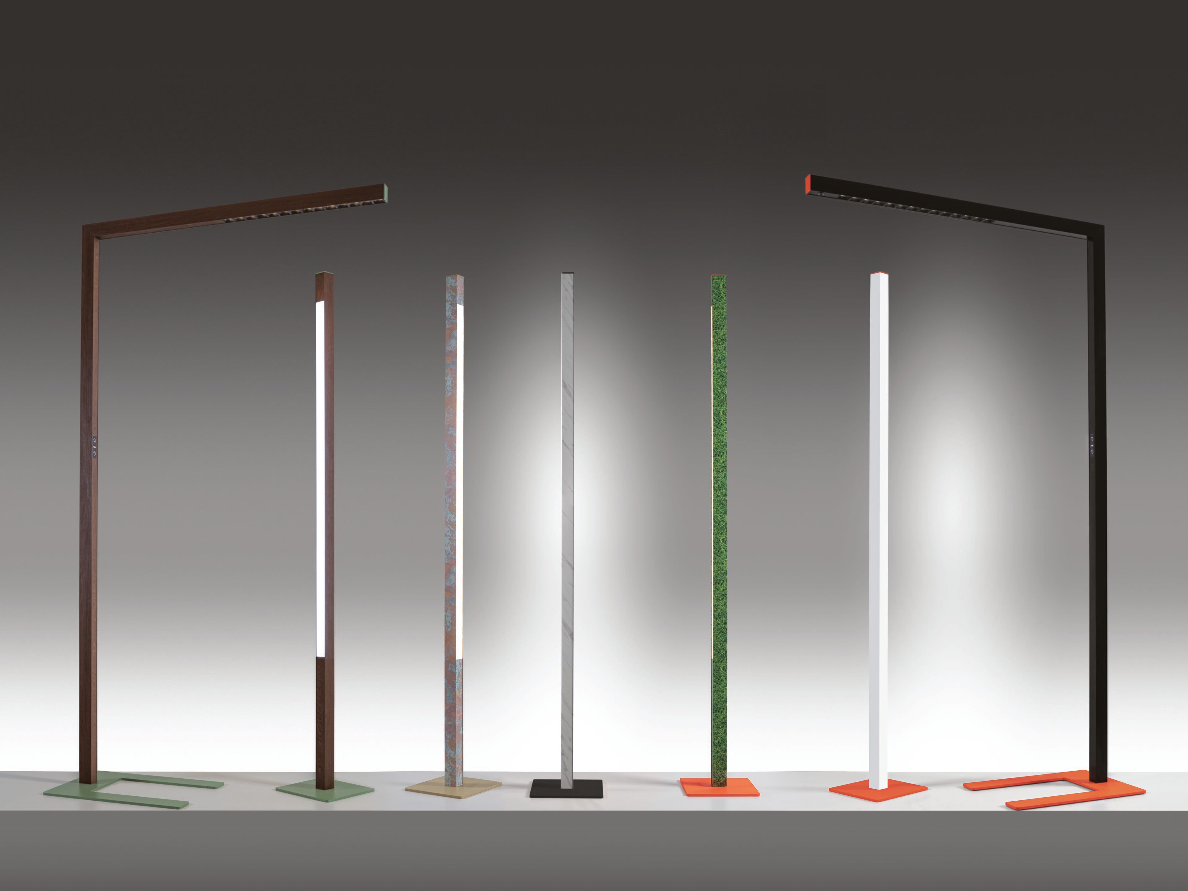 Алюминиевый светодиодный торшер для офиса PAN Maya Mini ARCH-00132875 - Вид №4