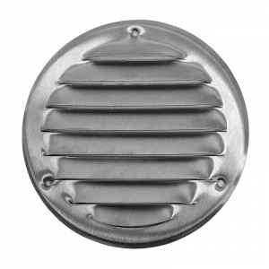 Вентиляционная решетка металлическая (оцинк.) Europlast MR125Zh