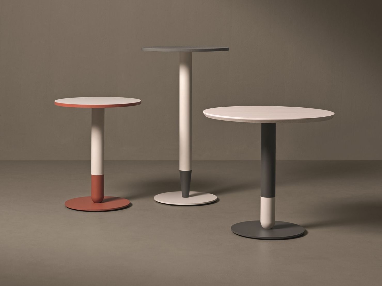 Высокий круглый стол Very Wood Cigar / Crayon ARCH-00115428 - Вид №5