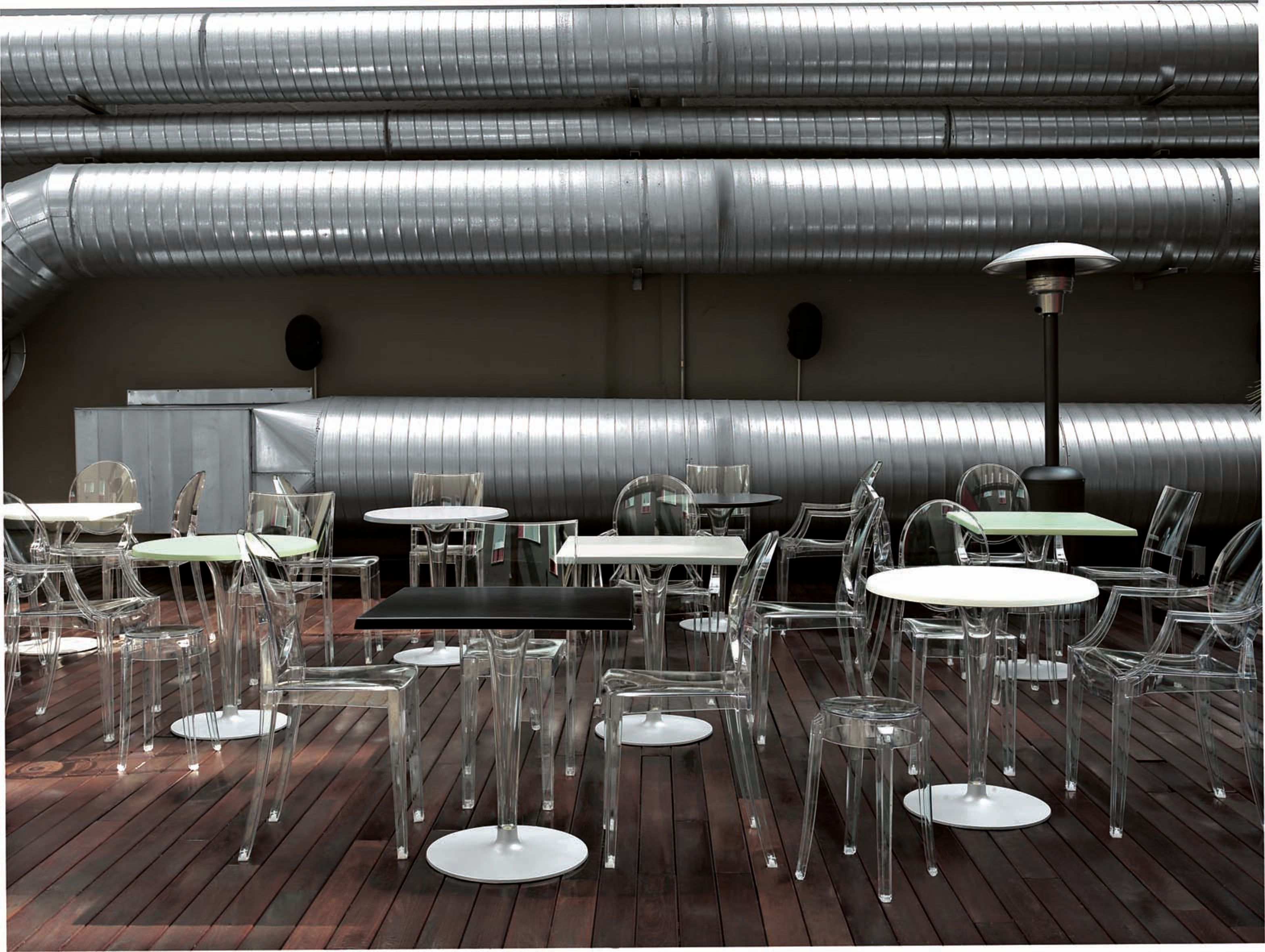 Круглый стол с ламинированной столешницей Kartell TOP TOP ARCH-00135708