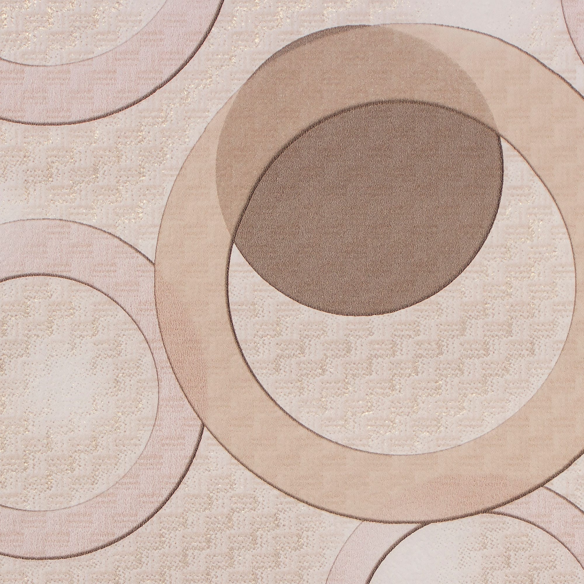 82938327 Обои бумажные бежевые 0.53 м 9100-61 Баблс Santreyd  - Вид №1