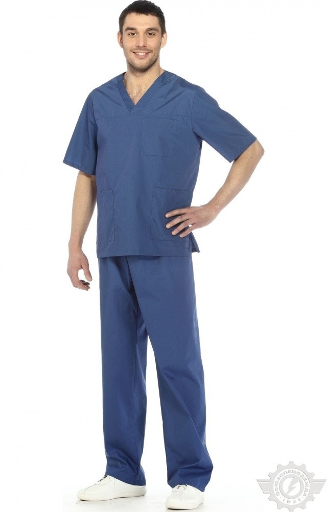 66168 Костюм "Спец" василек  Медицинская одежда  размер 60-62/170-176 Спецодежда  - Вид №9